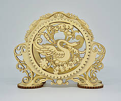 Підставка для серветок лебідь