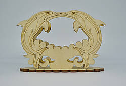 Підставка для серветок дельфіни