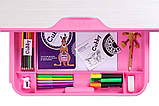 Розширююча парта для дому Cubby KARO Pink+лампа Cubby Ma3, фото 6