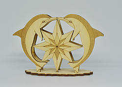 Підставка для серветок дельфіни