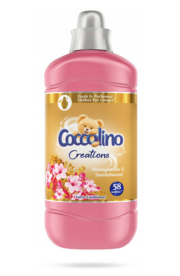 

Концентрированный ополаскиватель для белья Coccolino Honeysuckle & Sandalwood 1.45 л