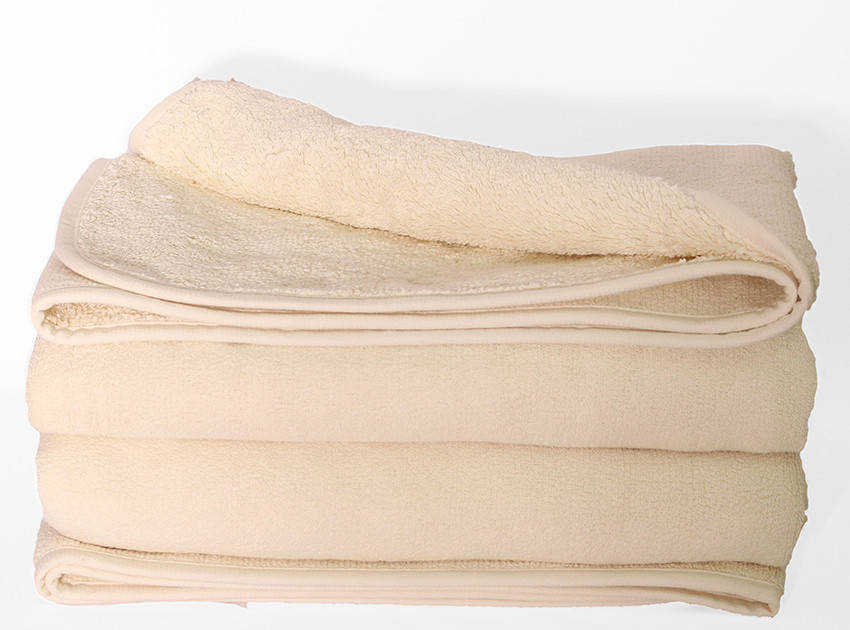 

Полотенце махровое 70х140 ТМ TAG Swanky цвет: молочный, Бежевый