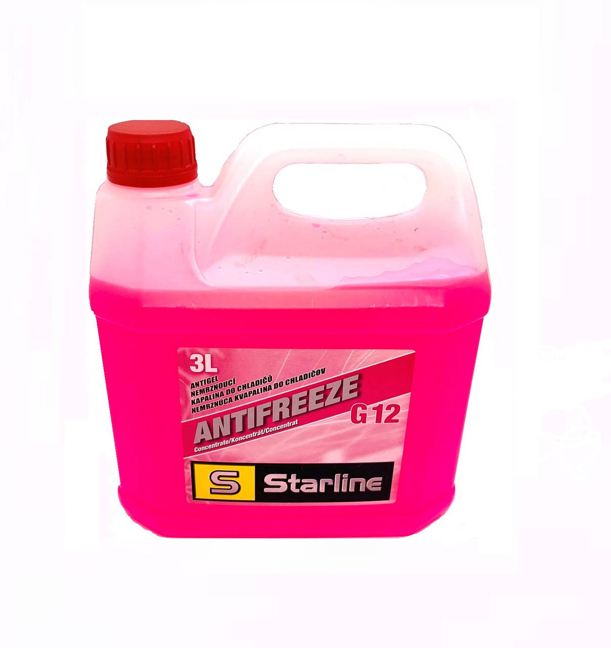 

Антифриз-концентрат G12/G12+ Starline красный 3L