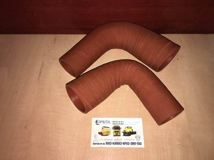 

5301-1303000 Патрубок радиатора ЗИЛ 5301 БЫЧОК (комплект 2 шт.) стар. обр (пр-во г.Волжский)