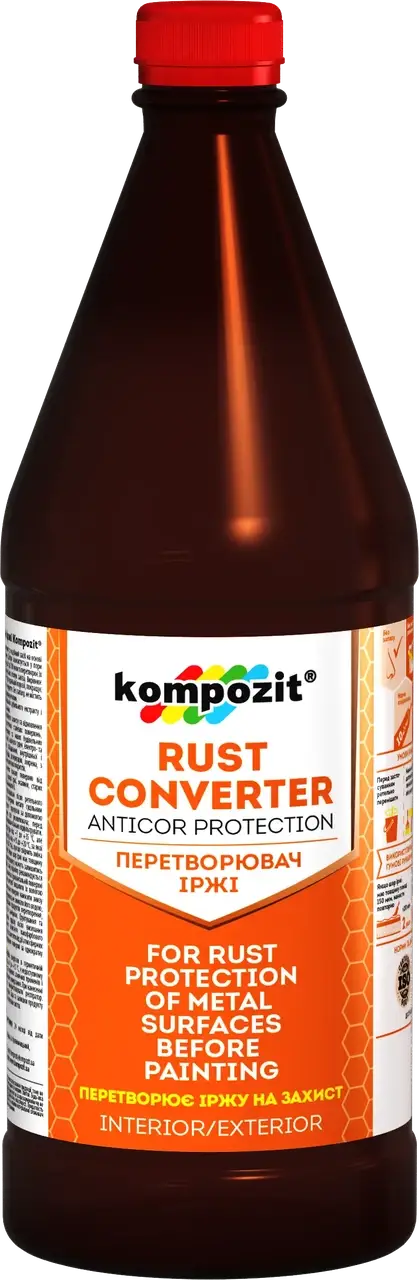 

Преобразователь ржавчины Kompozit® (Фасовка: 0,48 кг)