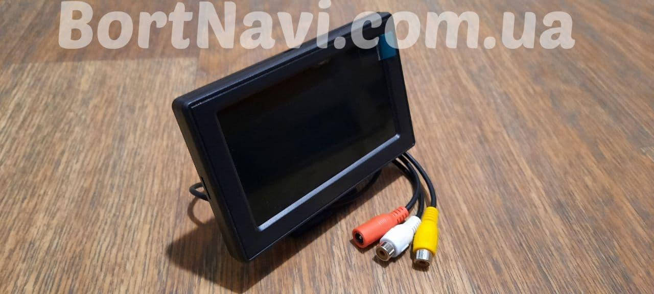 

Автомобильный монитор (экран) TFT LCD 4,3" для двух камер