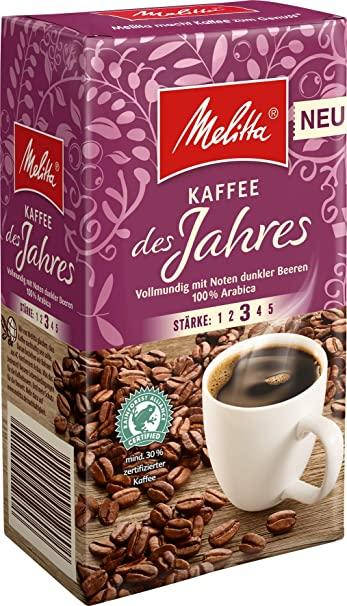 

Молотый кофе Melitta Kaffee des Jahres 100% арабика 500 гр