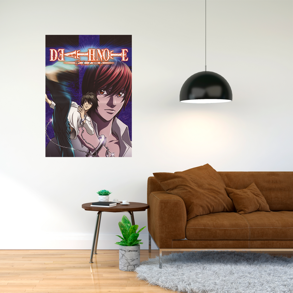 

Плакат-постер А3 с принтом Death Note - Тетрадь смерти (8) (297 × 420) Настенный, Мелованная бумага, 200, Без А3