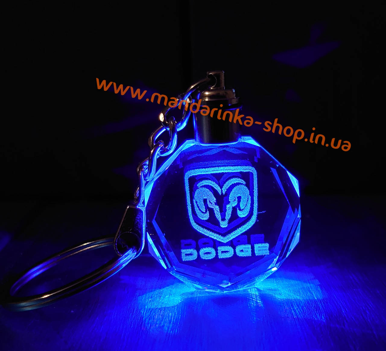 

Led брелок кристалл DODGE