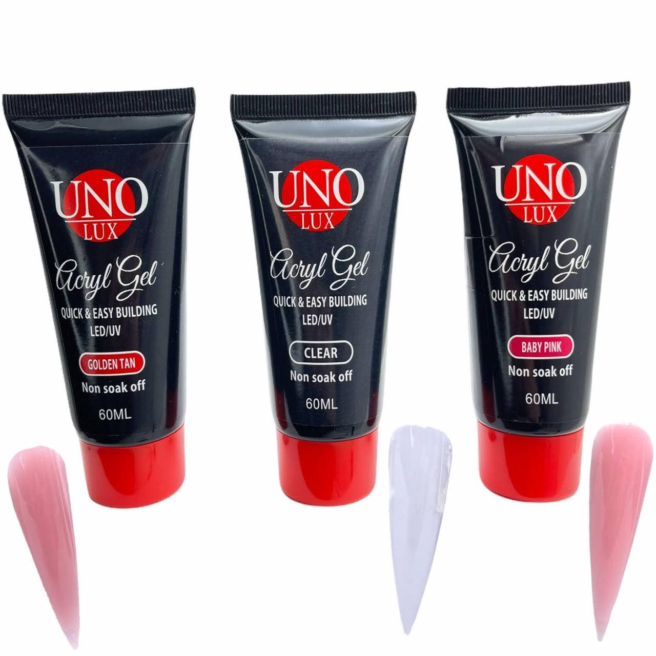 

Полигель (акригель) Uno LUX 60 мл.