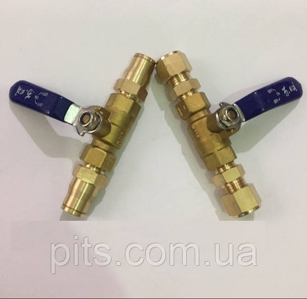 Кран для труби 3/8", фото 1