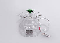 Скляний заварник для чаю "CHI KAO" 600 мл.