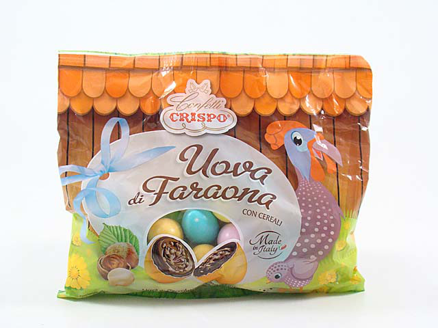 Шоколадні цукерки Crispo Busta di Uova Faraona confettate 450 g Італія, фото 1