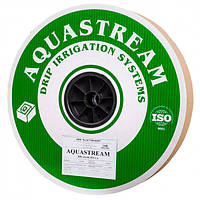 Капельная лента AQUASTREAM 500 м, 10 см, 5 mil, 1 л/ч капельный полив, капельное орошение