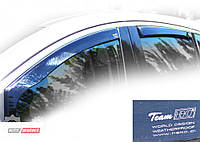 Дефлекторы окон (ветровики) Peugeot 207 2006-> 5D Hatchback 4шт (Heko)
