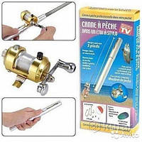 Удочка мини в форме ручки FISHING ROD IN PEN CAS