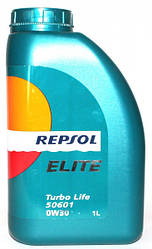 REPSOL ELITE TURBO LIFE 50601 0W-30 5л