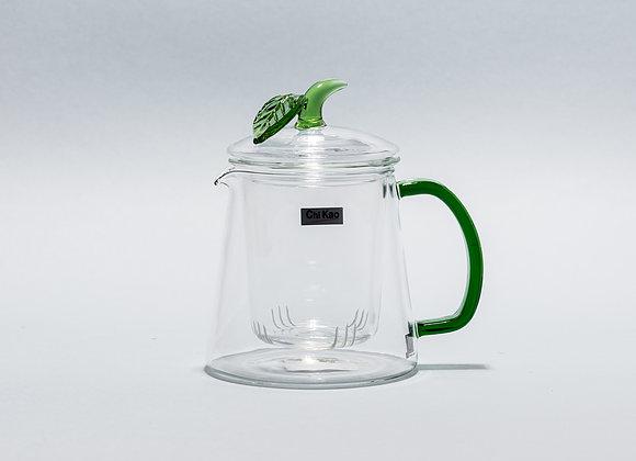 Скляний заварник для чаю "CHI KAO" 480 мл.