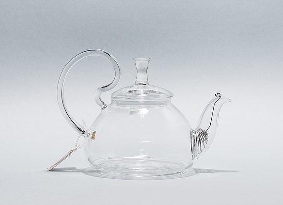 Скляний заварник для чаю "CHI KAO" 600 мл.