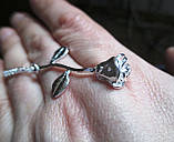 Сріблястий кулончик "Роза" від студії LadyStyle.Biz, фото 5