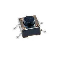 Кнопка тактова SMD 4-pin 6х6х5 мм.