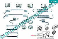 Ремкомплект барабанних колодок/комплект поворотних пружин гальмівного механізму D280x65 (система BENDIX)
