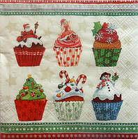 Серветка для декупажу 33х33см, НГС-2