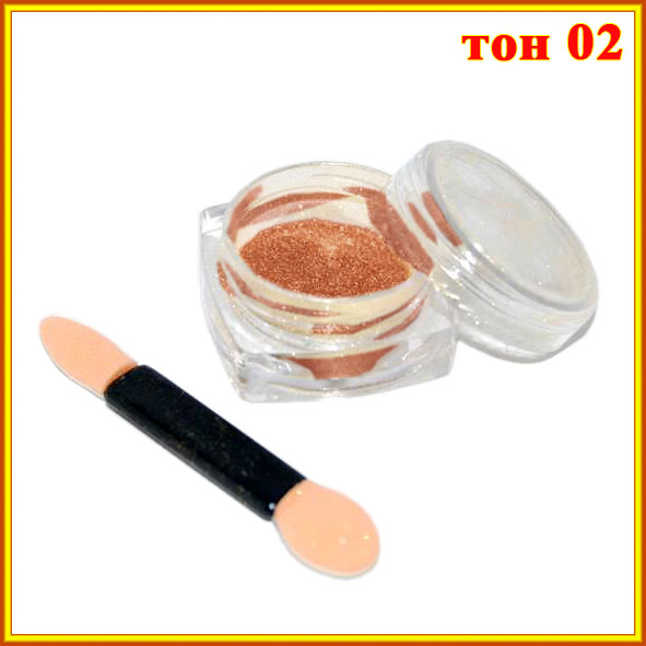 Декор для Нігтів. Yre Втирка Бронзового кольору Дзеркальний Блиск, Глиттерная Пудра для Дизайну Ногтейл, від Компанії Маргарита, Дніпро