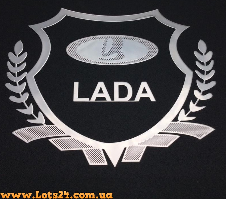 Авто значок LADA Motors наклейка на машину авто наклейки значки марки машин на кузов бампер скло двері капот крила багажник