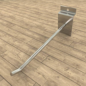 Гачки для экономпанелей 🛒 одинарні хромовані 200 мм