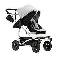 Прогулочная коляска для двойни Mountain buggy Duet Silver