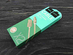 USB-кабель Hoco X2 з мікро USB (3 кольори) , фото 5