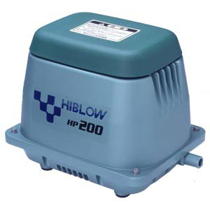 Мембранний компресор HIBLOW HP-200 для ставка, водойми, септика, хребт, озера