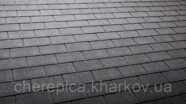 Бітумова черепиця ICOPAL Прямокутник Сланцевий, фото 1