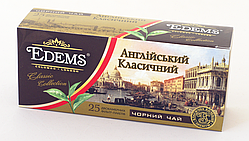 Чорний чай у фільтр-пакетах «Edems English Classic» (25ф/п)