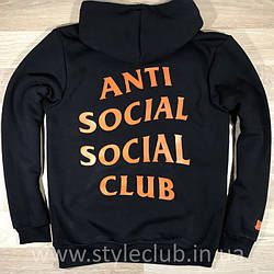 Толстовка ASSC Paranoid • Бірки ориг. • Фотки живі • Худі Undefeated Anti Social Social Club XS
