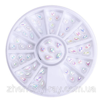 Фігурні перли для дизайну нігтів , фото 2