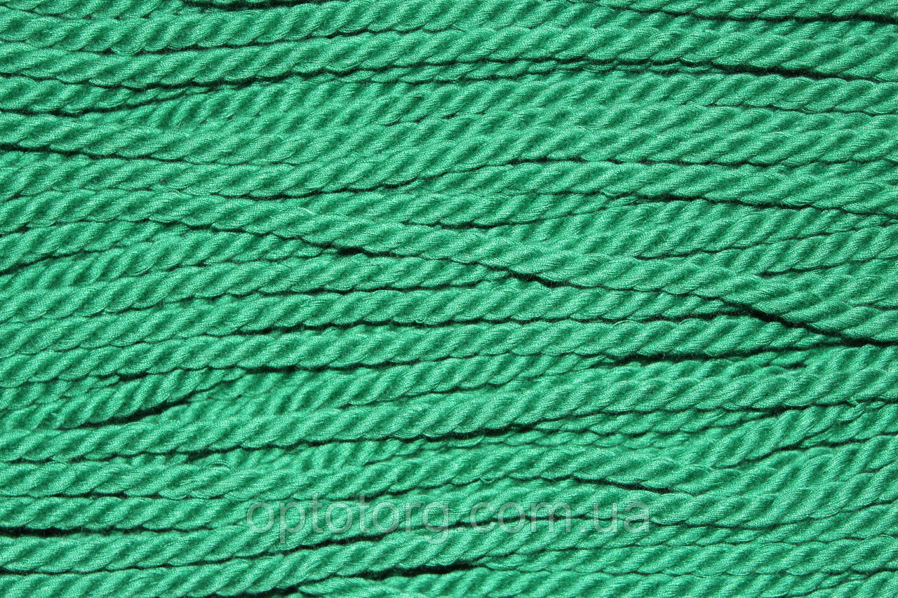Канат декоративний 6 мм (40с) (100 м) зелений 081
