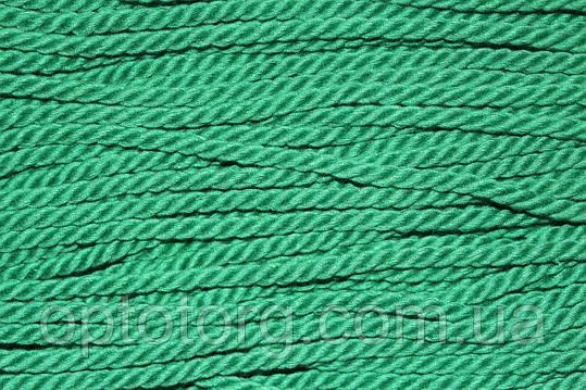Канат декоративний 6 мм (40с) (100 м) зелений 081, фото 2