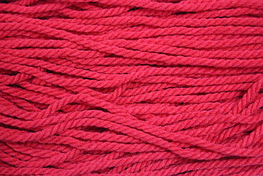 Канат декоративний 5мм акрил червоний моток 100м