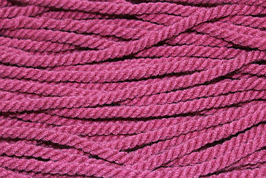 Канат декоративний 8мм темно-рожевий акрил моток 50м