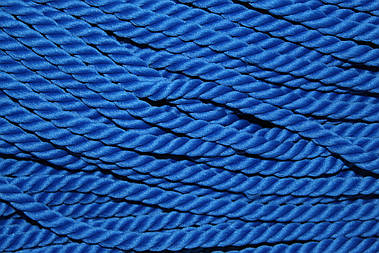 Канат декоративний м'який 6мм поліестер волошка моток 50м