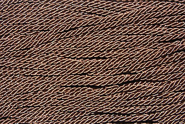 Канат декоративний тейлон 5 мм (50 м) т. коричневий