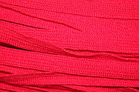 Тесьма Красный шнур плоский акрил 15мм, моток 50м