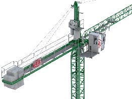 Міський баштовий кран серії L JASO
