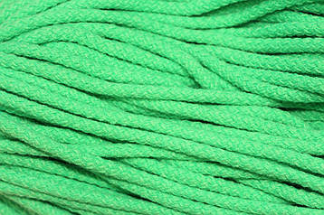 Шнур круглий акрил 8мм зелений моток 100м, фото 2