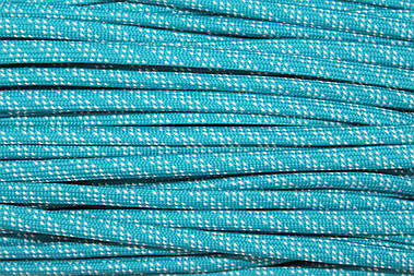 Шнур плоский поліестер 7мм морська хвиля+білий моток 100м