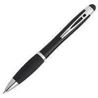 Ручка-стилус, пластикова La Nucia з LED-підсвіткою