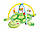 Розвиваючий килимок Черепаха 898-12B, фото 2