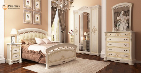 Спальня Роселла радика беж Спальня Роселла радика беж